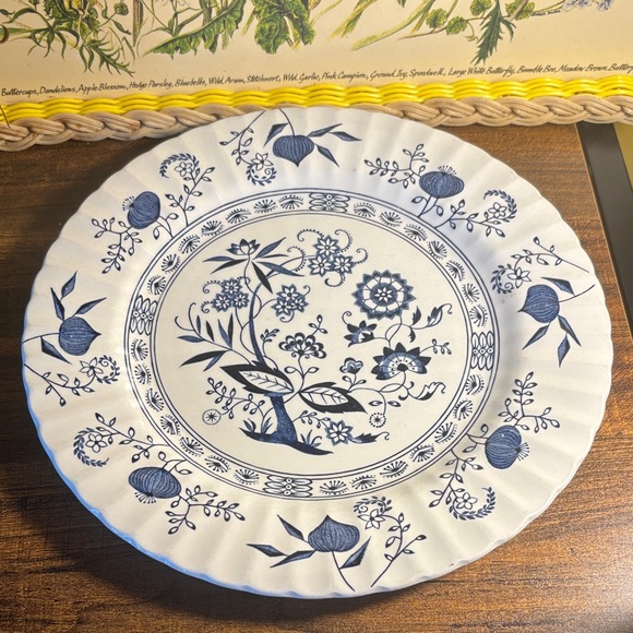 Johnson Brothers Other - Classic Blue Floral Dinner Plate